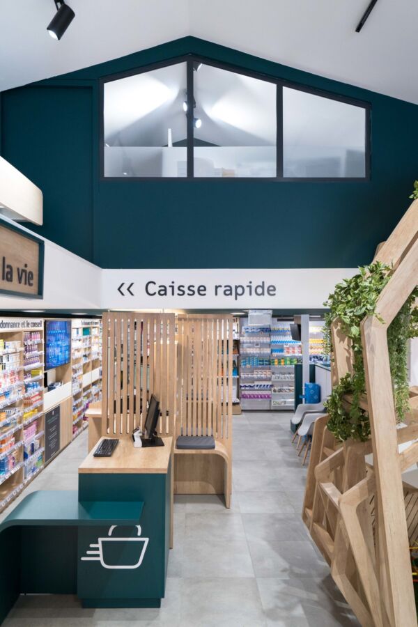 Pharmacie intérieur cosy