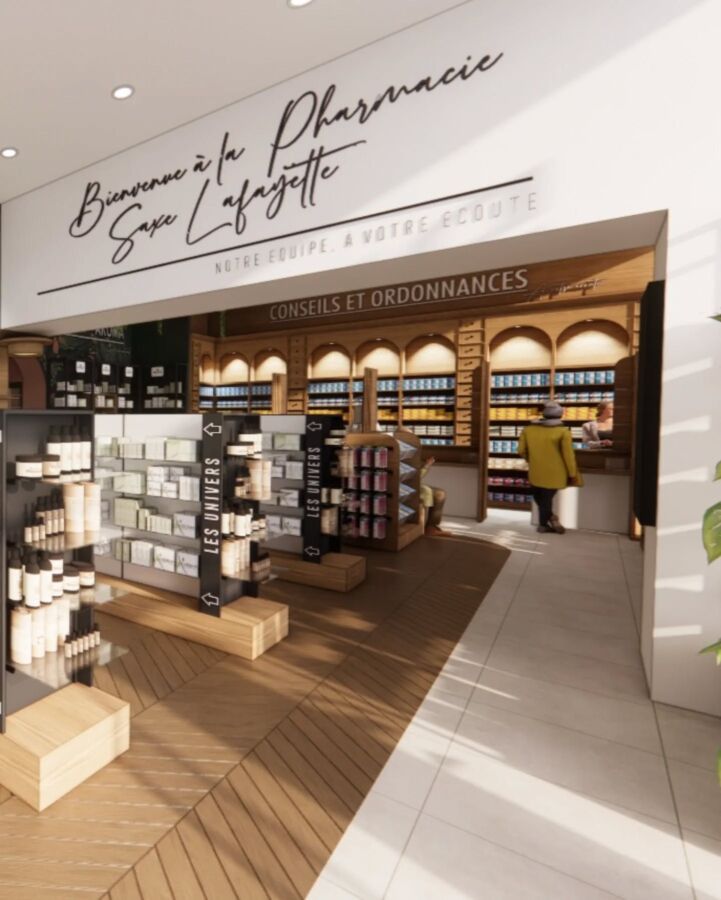Pharmacie intérieur cosy