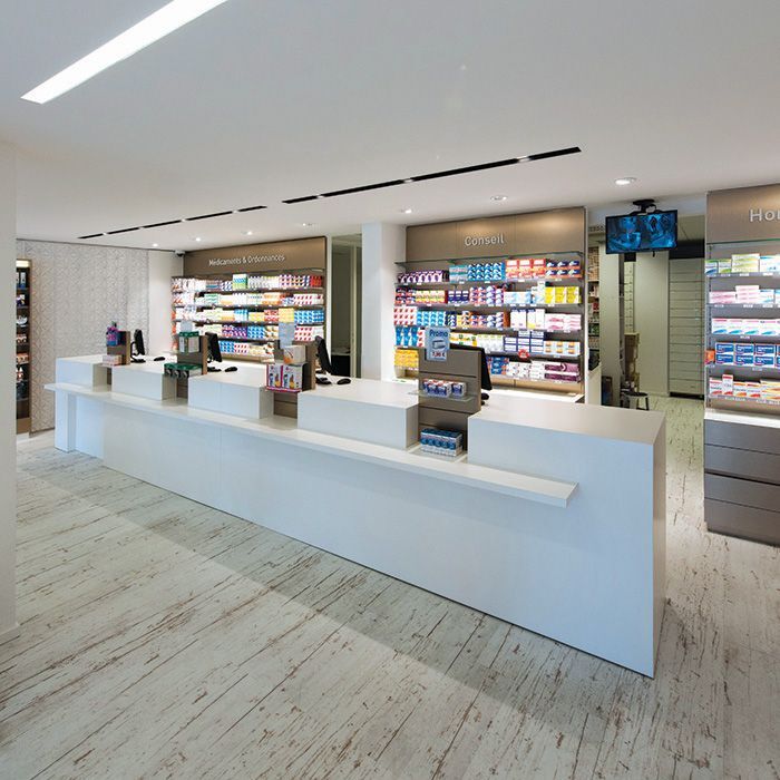 Comptoir pharmacie accueil