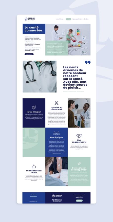 Annuaire santé minimaliste