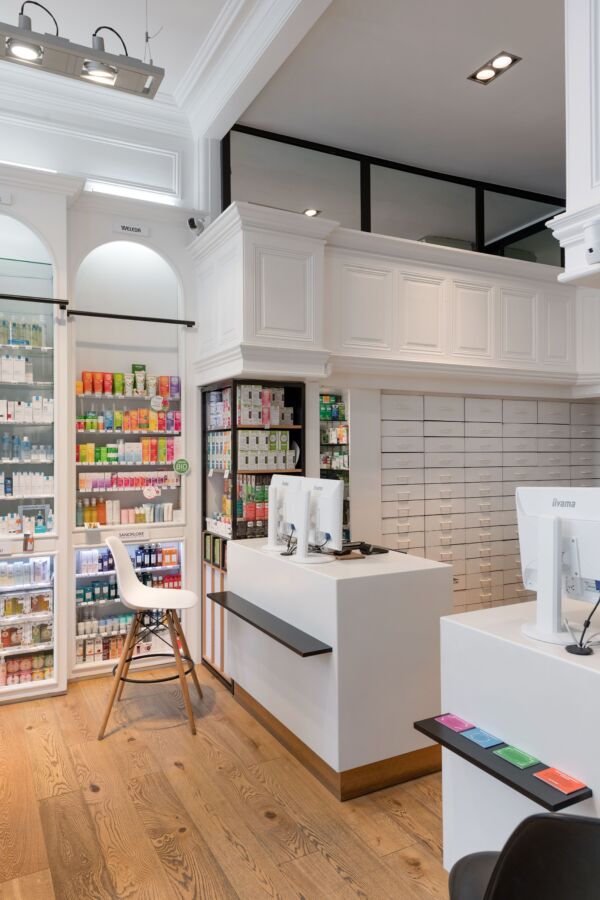 Pharmacie intérieur cosy