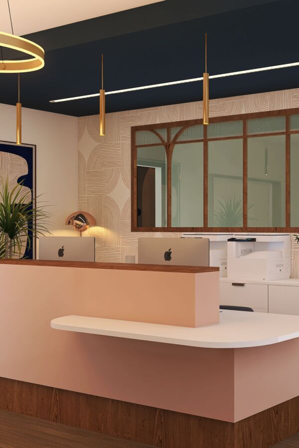 Comptoir pharmacie accueil