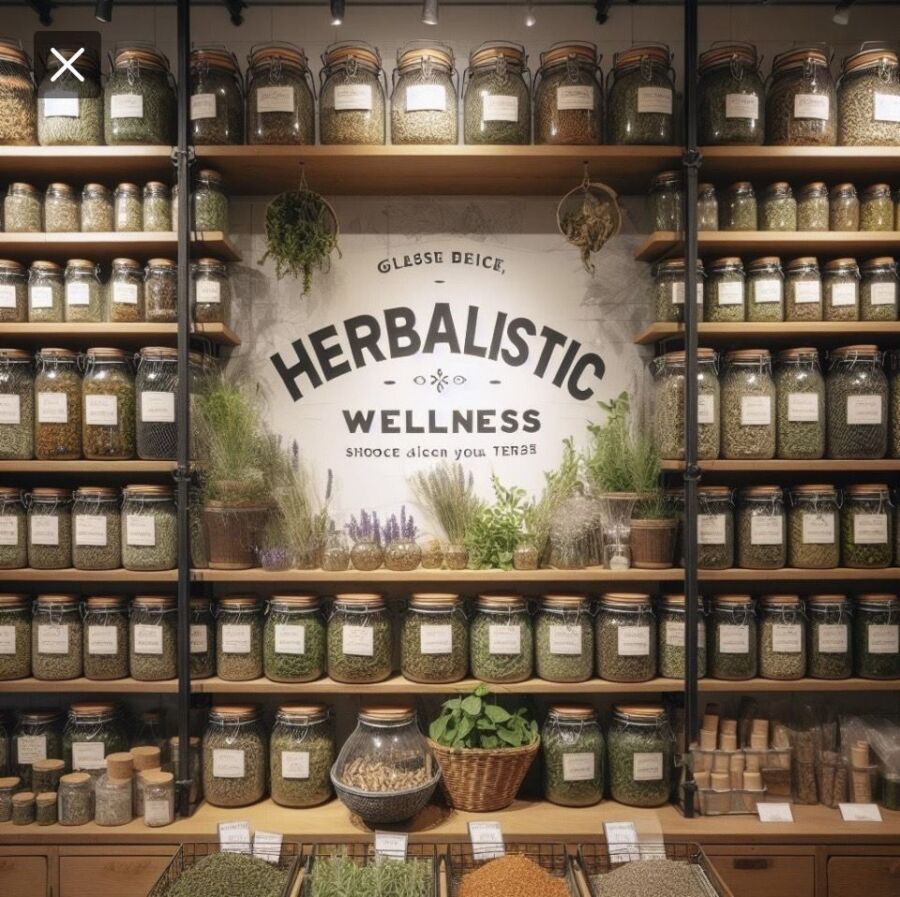 Officine herboristerie design