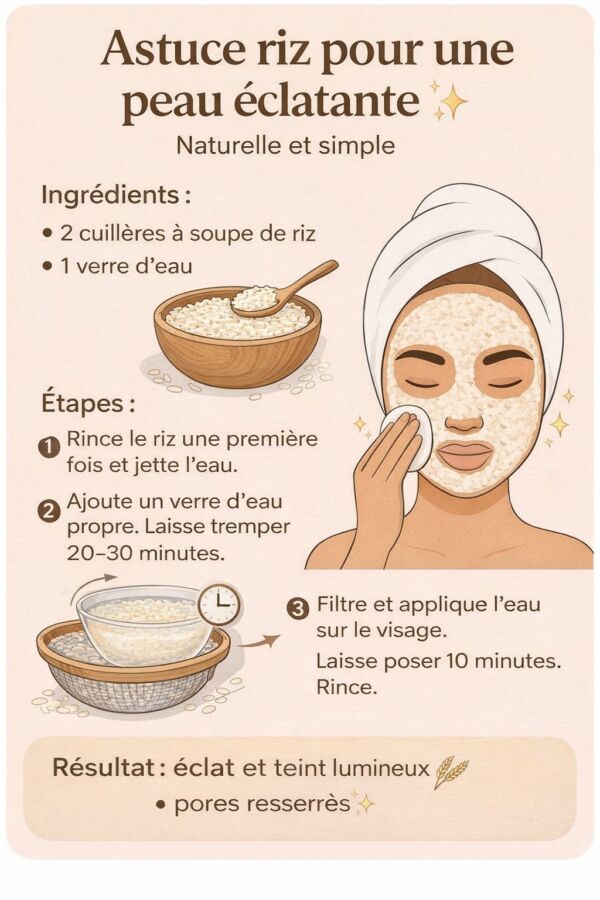 Soins de la peau routine