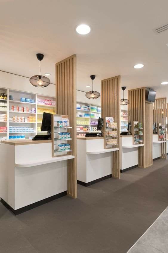 Comptoir pharmacie accueil