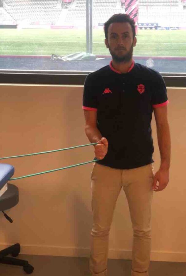 Attelle épaule sport récupération